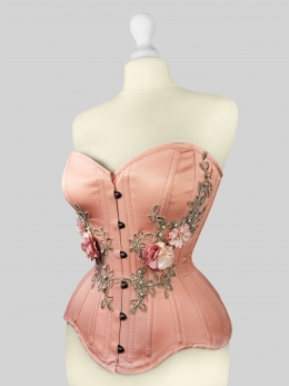 Corset overbust apricot