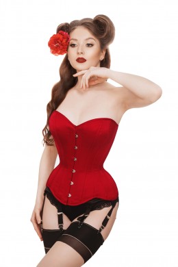 Corset overbust red